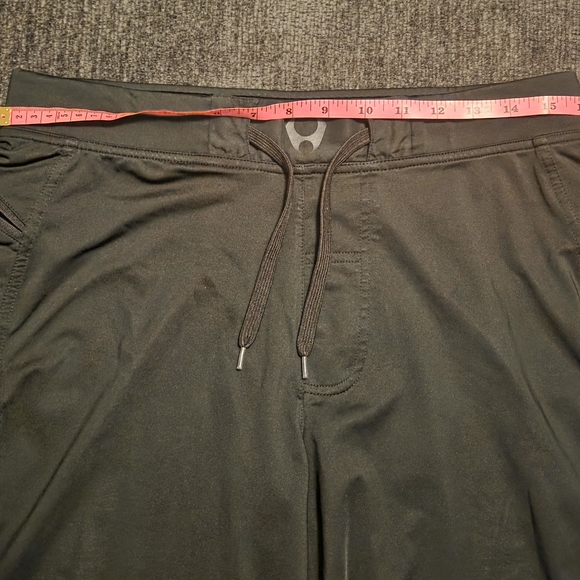 Hylete Men's Athletic Shorts Black with Neon Green Logo. Size M - Picture 6 of 10